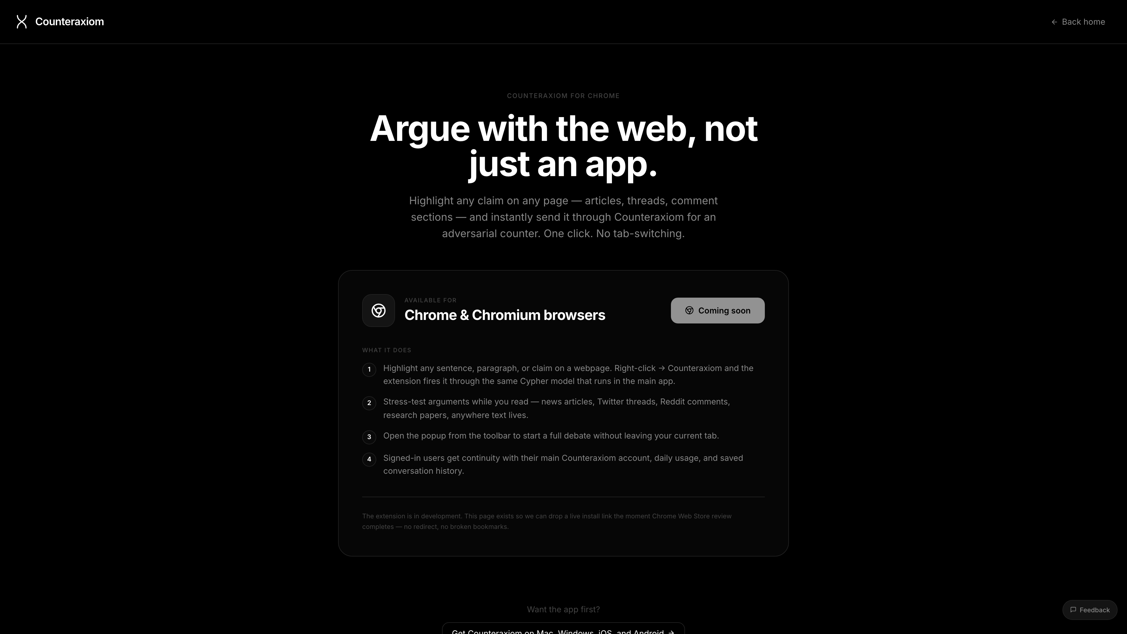 Chrome Extension